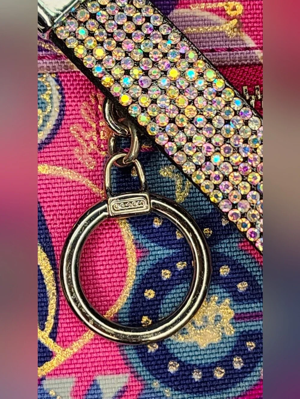 Coach Poppy Pop C Signature Graffiti Universal Pouch/Wristlet From Early 2010's